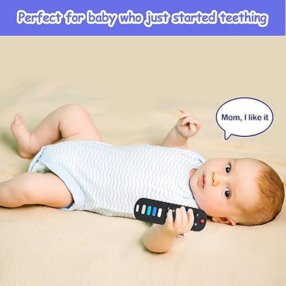 Food Grade Silicone Roku remote Teether for Babies 3- 18 months