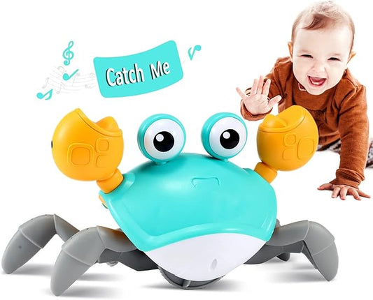 control future Crawling Crab Baby Toy - Infant Tummy Time Toys