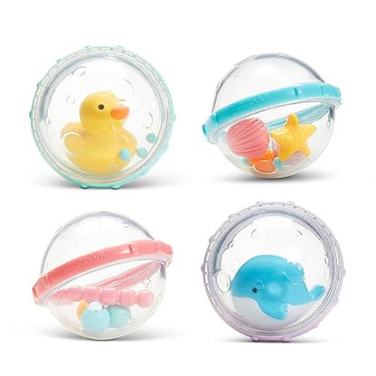 Munchkin® Float & Play Bubbles™ Baby and Toddler Bath Toy, 4 Count