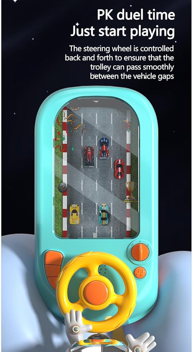 Racing Adventure Car Steering Wheel Toy for Kids