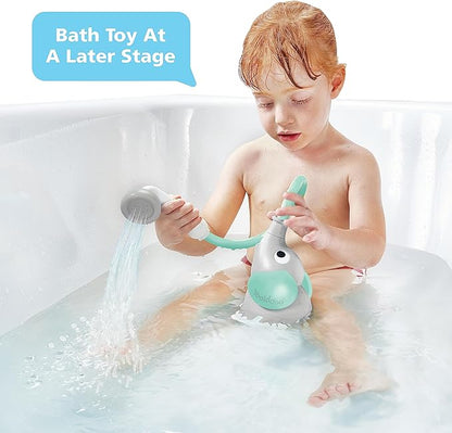 Baby Bath Shower Head - Elephant Water Pump with Trunk Spout Rinser