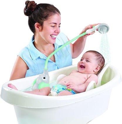 Baby Bath Shower Head - Elephant Water Pump with Trunk Spout Rinser